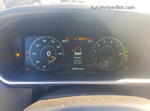 SALWR2FV0HA134939 2017 LAND ROVER RANGE Black Widok tylnych siedzeń