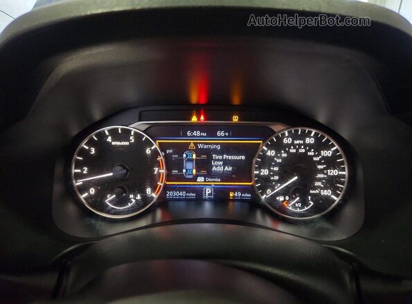 1N4BL4BV7LC145416 2020 NISSAN ALTIMA Black Widok tylnych siedzeń