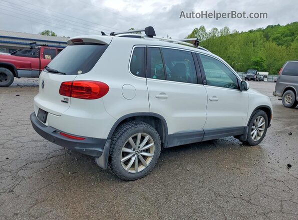 WVGSV7AXXHK020198 2017 VOLKSWAGEN TIGUAN Белый Передняя правая четверть