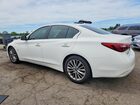 2018 Infiniti Q50 3.0t Luxe Белый vin: JN1EV7AR0JM443968