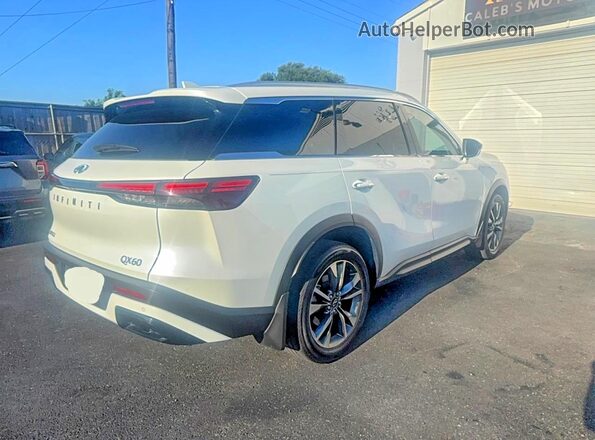 5N1AL1FR4SC338327 2025 INFINITI QX60 Белый Вид спереди