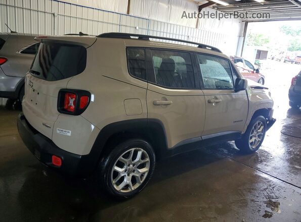 ZACCJBBT6GPD80561 2016 JEEP RENEGADE Желто-коричневый Передняя правая четверть