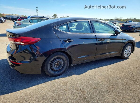 5NPD74LF6JH234670 2018 HYUNDAI ELANTRA Черный Задняя правая четверть