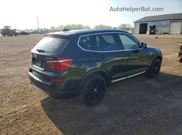 5UXWX9C33H0T21993 2017 BMW X3 Черный Передняя правая четверть