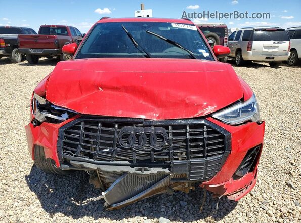 WA1EEDF30R1062824 2024 AUDI Q3 Red უკანა ხედი