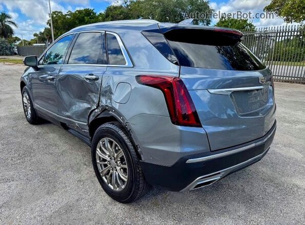 1GYKNDRS7LZ196339 2020 CADILLAC XT5 Серый Задняя правая четверть