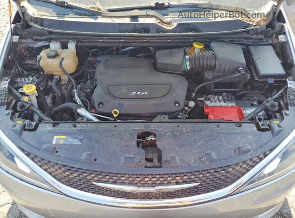 2C4RC1GG6HR504318 2017 CHRYSLER PACIFICA Серебряный Вид наклейки с VIN-кодом