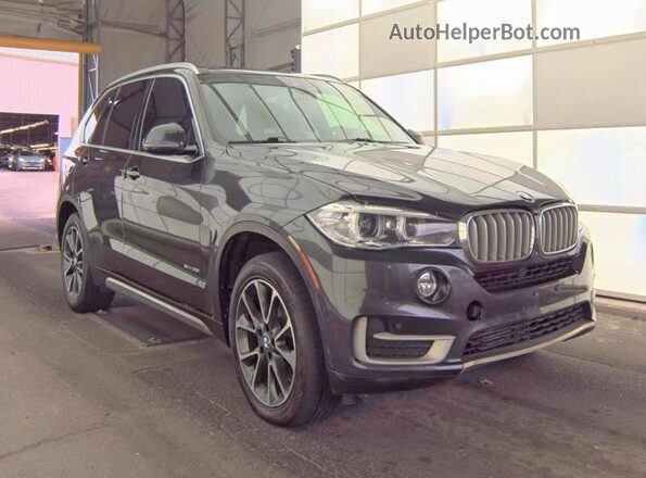 5UXKR0C54J0X91963 2018 BMW X5 Серый Задняя левая четверть