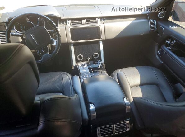 SALGS2SV2JA391198 2018 LAND ROVER RANGE Gray Вид щитка приладів