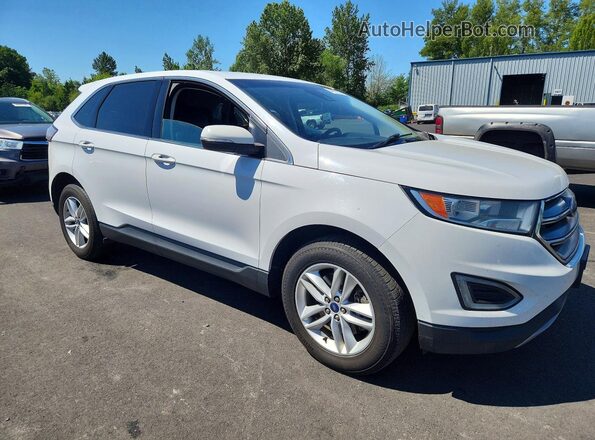 2FMPK4J99JBC61071 2018 FORD EDGE Белый Вид спереди