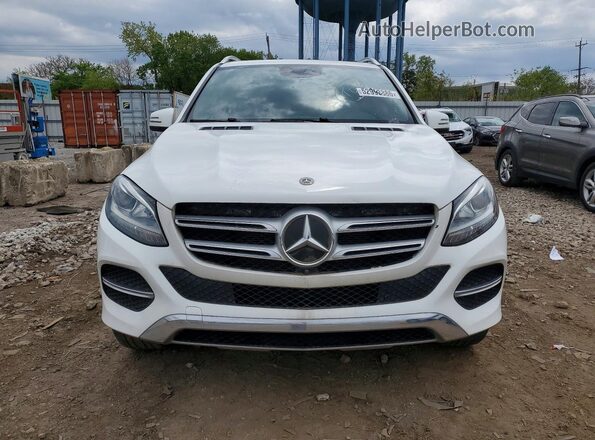 4JGDA5HB1JB181080 2018 MERCEDES-BENZ GLE Белый Вид сзади