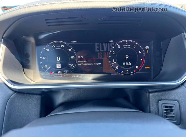 SALWR2RV6KA844396 2019 LAND ROVER RANGE Черный Вид щитка приборов