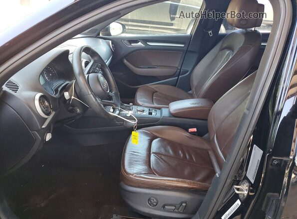 WAUB8GFF7H1031920 2017 AUDI A3 Black Вид панелі приладів