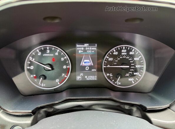 4S3BWAD66N3019010 2022 SUBARU LEGACY Gray Widok zestawu wskaźników