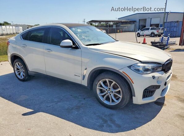 5UXKU2C56G0N82808 2016 BMW X6 Белый Вид спереди