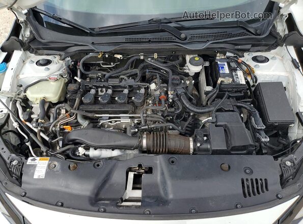 2HGFC1F31MH703571 2021 HONDA CIVIC White Շարժիչի բաժամունքի տեսք