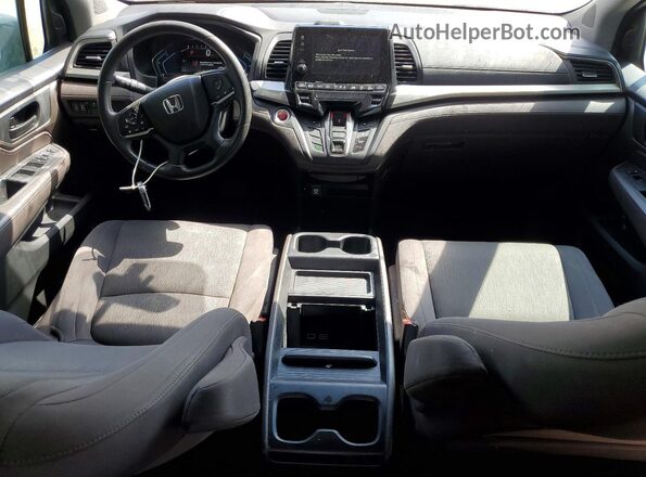 5FNRL6H50KB065341 2019 HONDA ODYSSEY Gray წინა პანელის ხედი