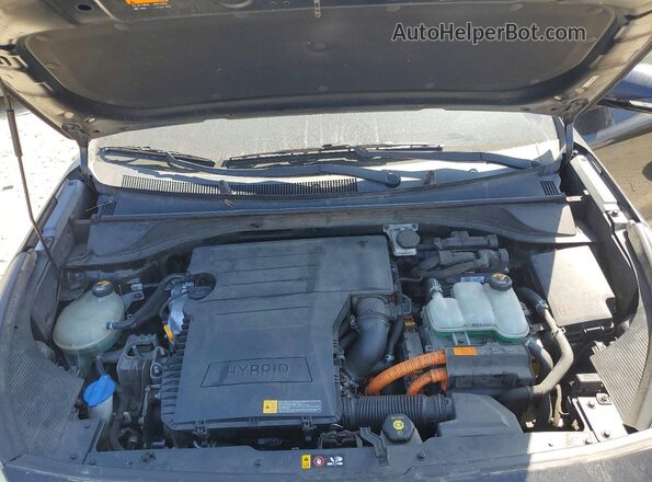 KNDCE3LC5H5079718 2017 KIA NIRO Черный Вид наклейки с VIN-кодом