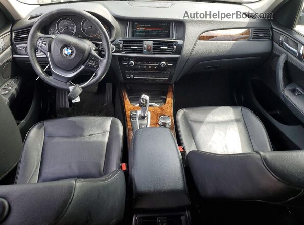 5UXWZ7C57H0T44077 2017 BMW X3 Белый Вид щитка приборов