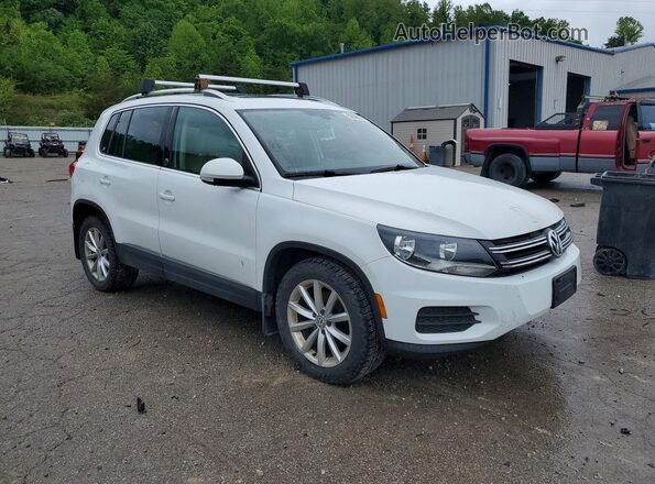 WVGSV7AXXHK020198 2017 VOLKSWAGEN TIGUAN Белый Вид спереди