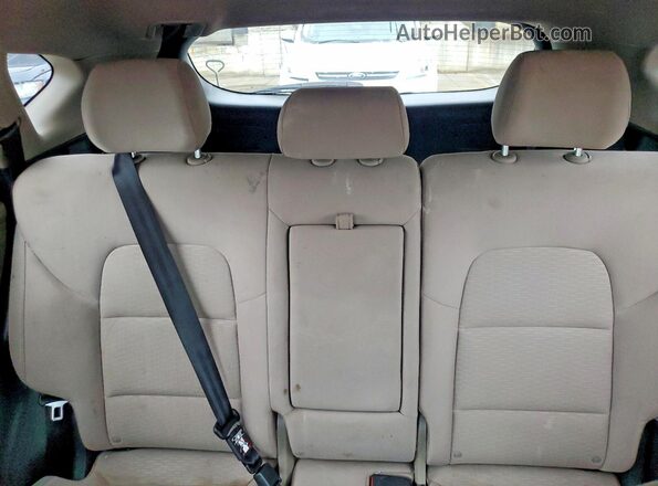 KM8J33A47KU977917 2019 HYUNDAI TUCSON Коричневый Вид задней части салона