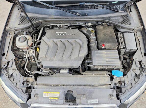 WAUAUGFF6J1045871 2018 AUDI A3 Черный Вид подкапотного пространства