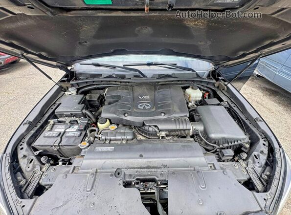 JN8AZ2NE8L9255512 2020 INFINITI QX80 Черный Вид салона спереди