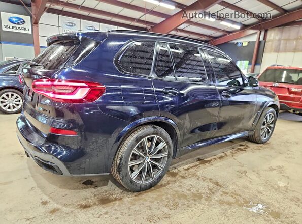 5UXJU2C53KLN64706 2019 BMW X5 Черный Передняя правая четверть