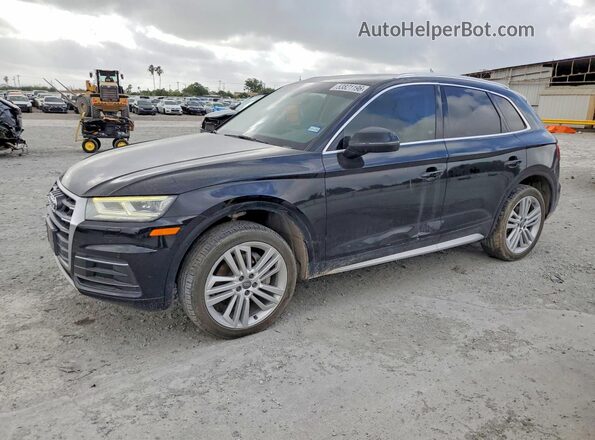 WA1BNAFY9J2002200 2018 AUDI Q5 Черный Задняя левая четверть