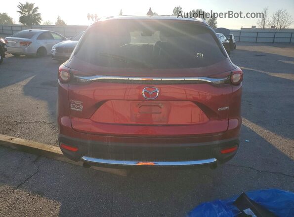 JM3TCBEY0L0413417 2020 MAZDA CX-9 Бордовый Вид салона спереди