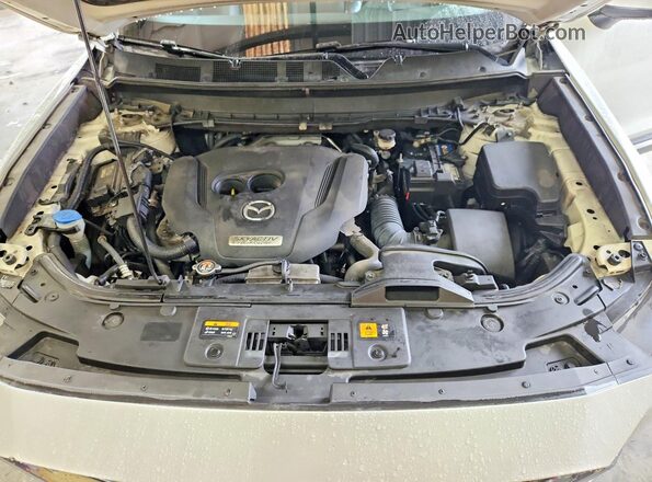 JM3TCBDY6G0112951 2016 MAZDA CX-9 White Vista de la etiqueta del VIN