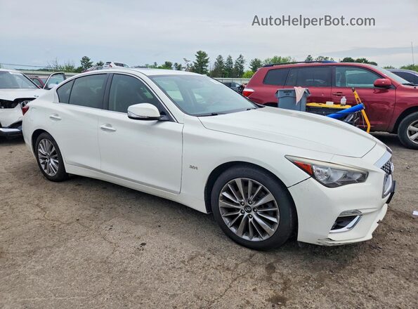 JN1EV7AR0JM443968 2018 INFINITI Q50 Белый Вид спереди