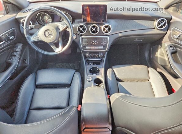 WDDSJ4EB6KN776250 2019 MERCEDES-BENZ CLA-CLASS Red Սարքավորումների վահանակի տեսք