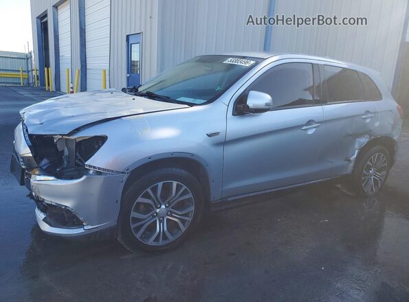 JA4AP3AU2HZ032775 2017 MITSUBISHI OUTLANDER Серебряный Задняя левая четверть