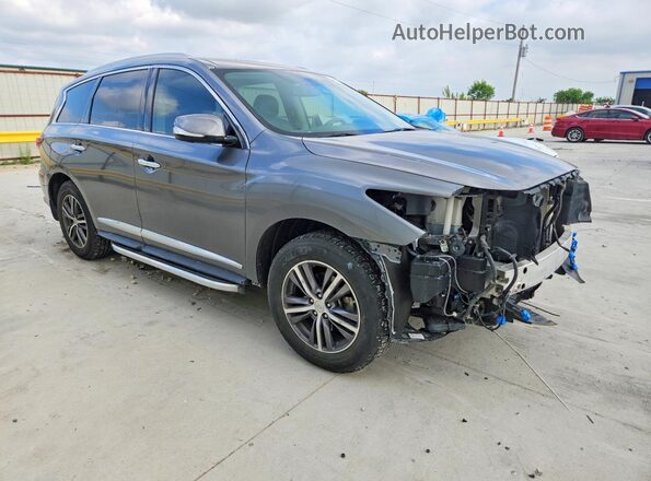 5N1DL0MN9HC555615 2017 INFINITI QX60 Серый Вид спереди
