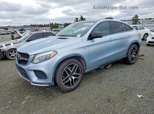 4JGED6EB3HA067703 2017 MERCEDES-BENZ GLE Blue უკანა მარცხენა
