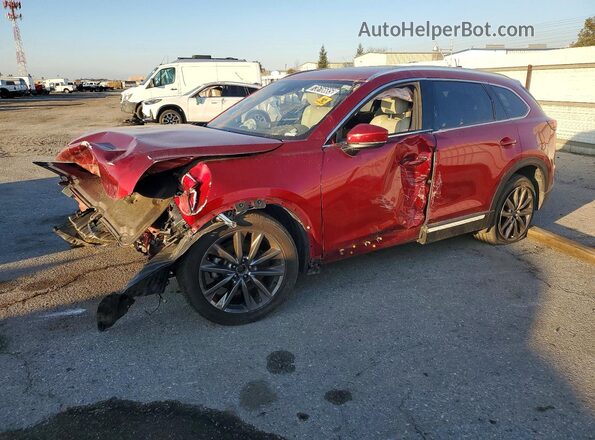 JM3TCBEY0L0413417 2020 MAZDA CX-9 Бордовый Задняя левая четверть