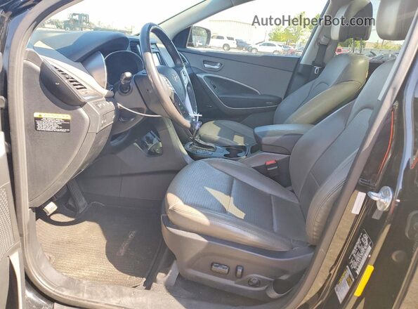 5XYZU3LB4GG374285 2016 HYUNDAI SANTA Black Vista del salpicadero