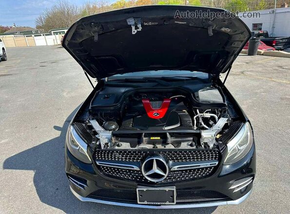 WDC0G6EB4HF197895 2017 MERCEDES-BENZ GLC-CLASS Black წინა სალონის ხედი