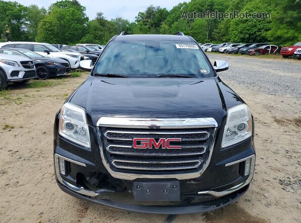 2GKFLUE34G6189205 2016 GMC TERRAIN Черный Вид сзади