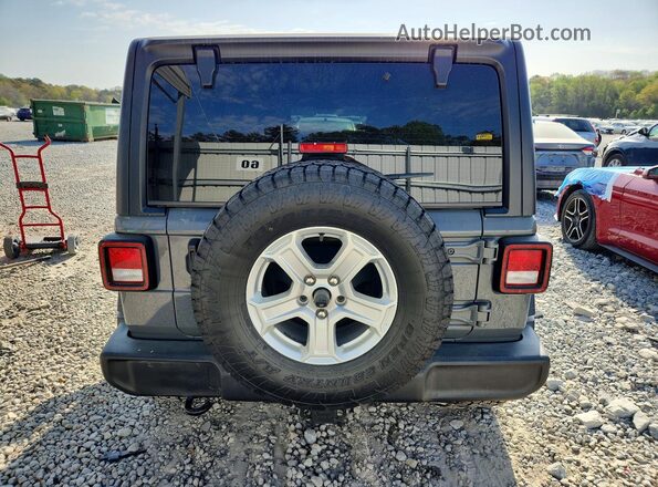 1C4HJXDG8KW598063 2019 JEEP WRANGLER Gray Սալոնի դիմացի տեսք