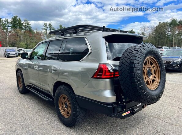 JTJHY7AX1K4294856 2019 LEXUS LX Серебряный Передняя правая четверть