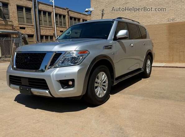 JN8AY2ND1J9053635 2018 NISSAN ARMADA Silver Trasero derecho