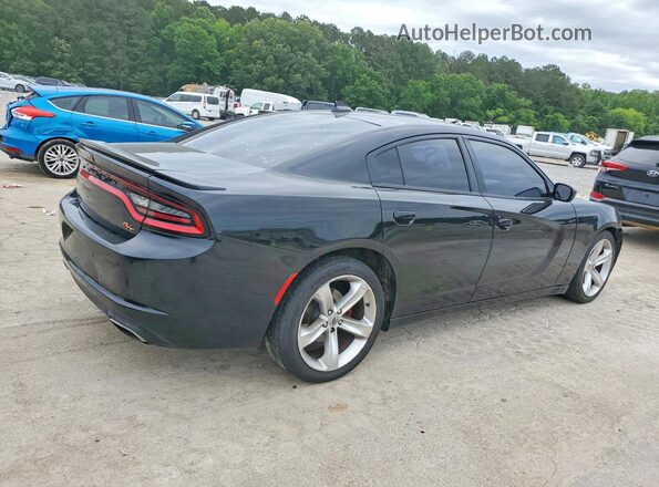 2C3CDXCT0JH233491 2018 DODGE CHARGER Черный Передняя правая четверть