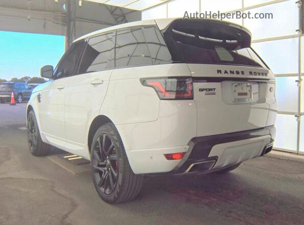 SALWV2REXJA188682 2018 LAND ROVER RANGE Белый Передняя правая четверть