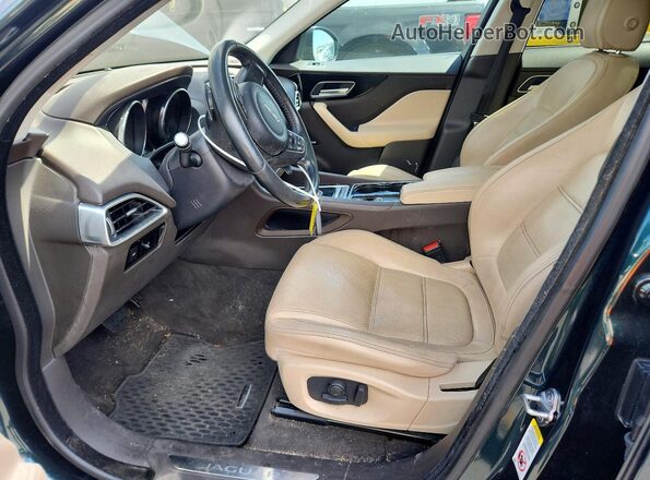 SADCK2BN5HA099727 2017 JAGUAR F-PACE Green Widok deski rozdzielczej