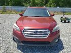 2017 Subaru Outback 2.5i Premium Темно-бордовый vin: 4S4BSADC3H3353917