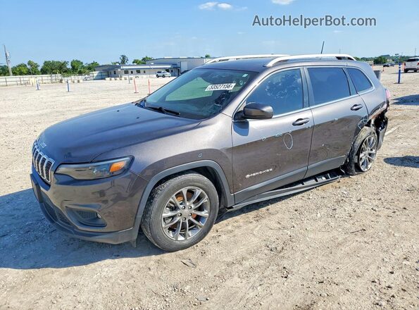 1C4PJLLB0KD486427 2019 JEEP CHEROKEE Серый Передняя левая четверть
