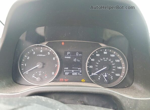 5NPD74LF7JH253504 2018 HYUNDAI ELANTRA Серый Вид задних сидений