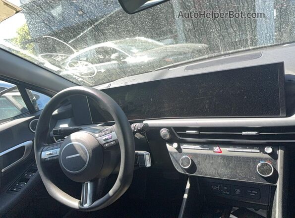 KMHL64JA0SA464859 2025 HYUNDAI SONATA Gray Вид задніх сидінь